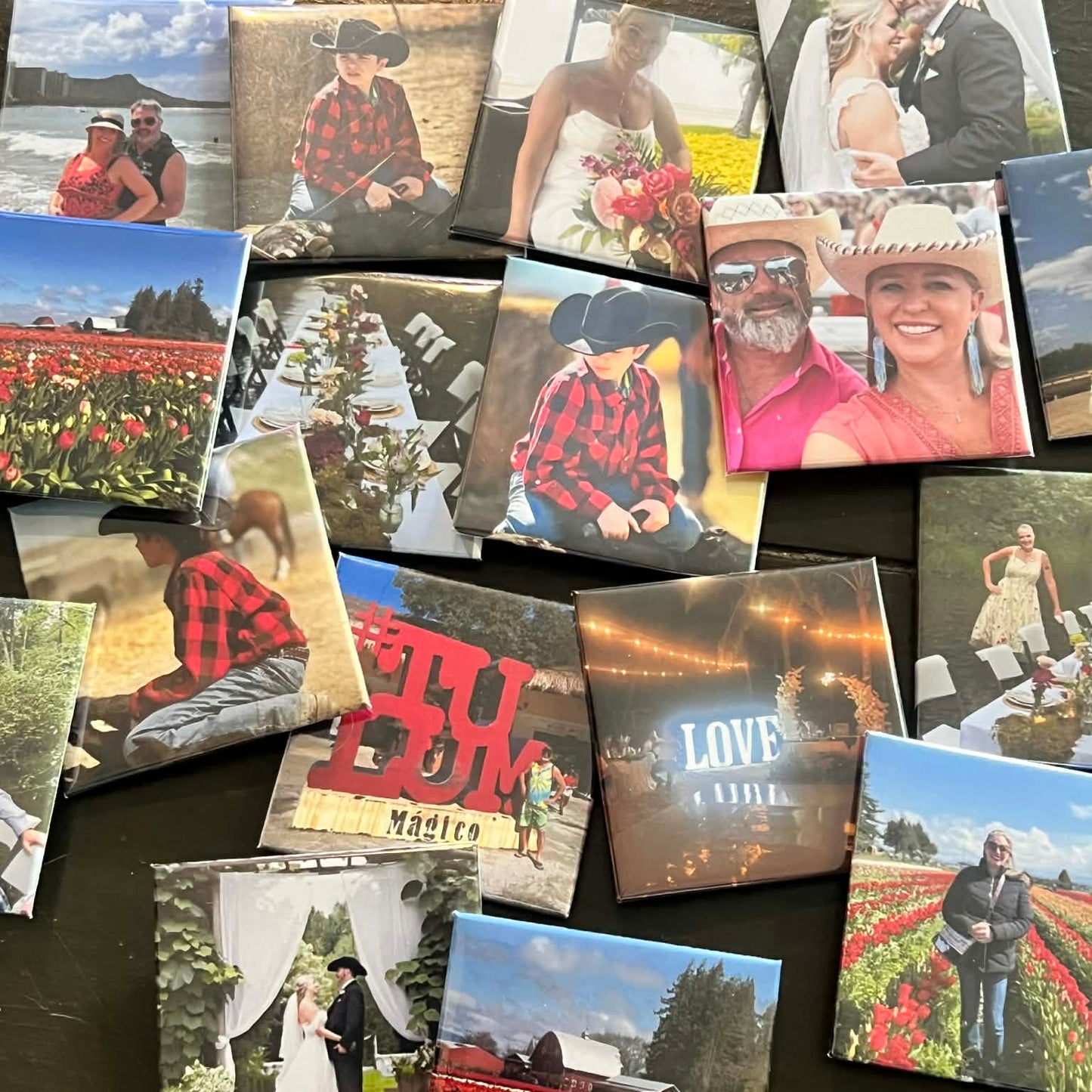 2"x 2" Photo Magnets set of 100