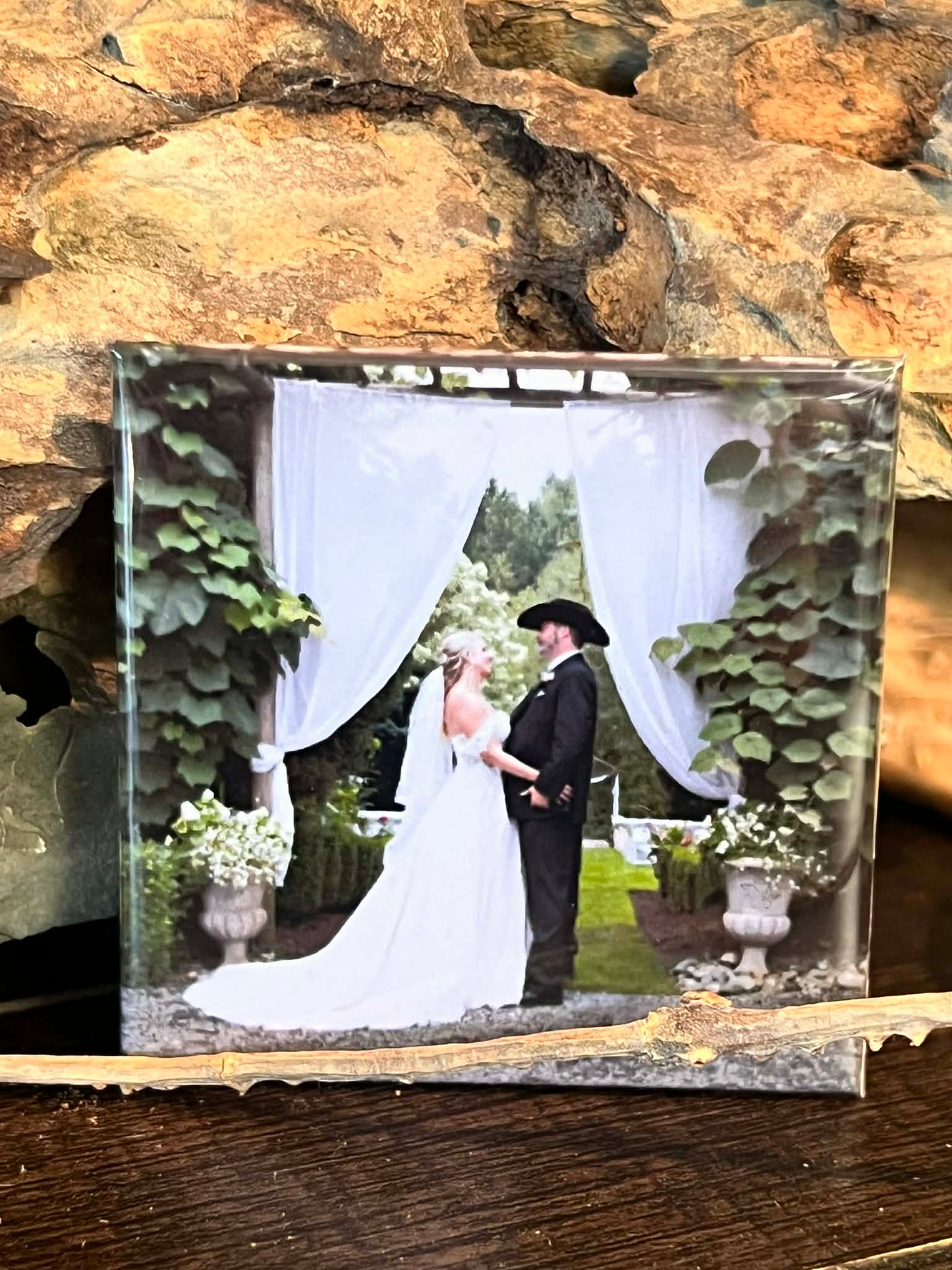 2.5"x 2.5" Single Photo Magnet