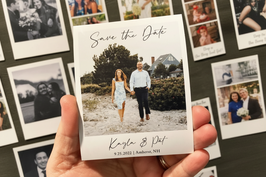 Save the Date Wedding Photo Magnets